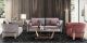 Fauteuil en velours SIERRA - Gris