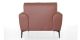 Fauteuil cuir Design ROMY
