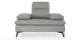 Fauteuil cuir Design avec dossier avance-recul IRIS - Gris
