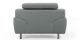 Fauteuil Cuir Design KARE - Gris