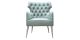 Fauteuil en simili SAX - Vert