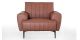 Fauteuil cuir Design ROMY