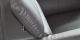 Fauteuil en cuir MARJORIE - Gris 