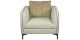 Fauteuil en tissu SAMARA - Beige