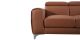 Fauteuil cuir Design ZAARA - Cognac