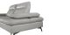 Fauteuil cuir Design avec dossier avance-recul IRIS - Gris