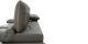 Fauteuil Design en cuir MILAN - Gris